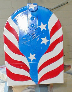 Patriotic Mailbox - Custom Painted