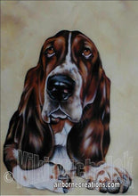 Load image into Gallery viewer, Basset Hound Note Card
