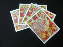 Load image into Gallery viewer, Autumn Tabby Note Card
