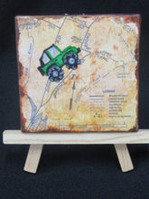 Load image into Gallery viewer, Jeep Off-Roading on map - Mini Canvas
