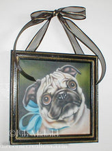 Load image into Gallery viewer, Pet Portrait on canvas.
