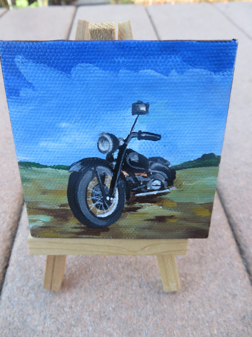 Motorcycle - Mini Canvas