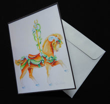 Load image into Gallery viewer, Luck of the Irish Carousel Note Card
