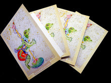 Load image into Gallery viewer, Muddy Frog Carousel Note Card
